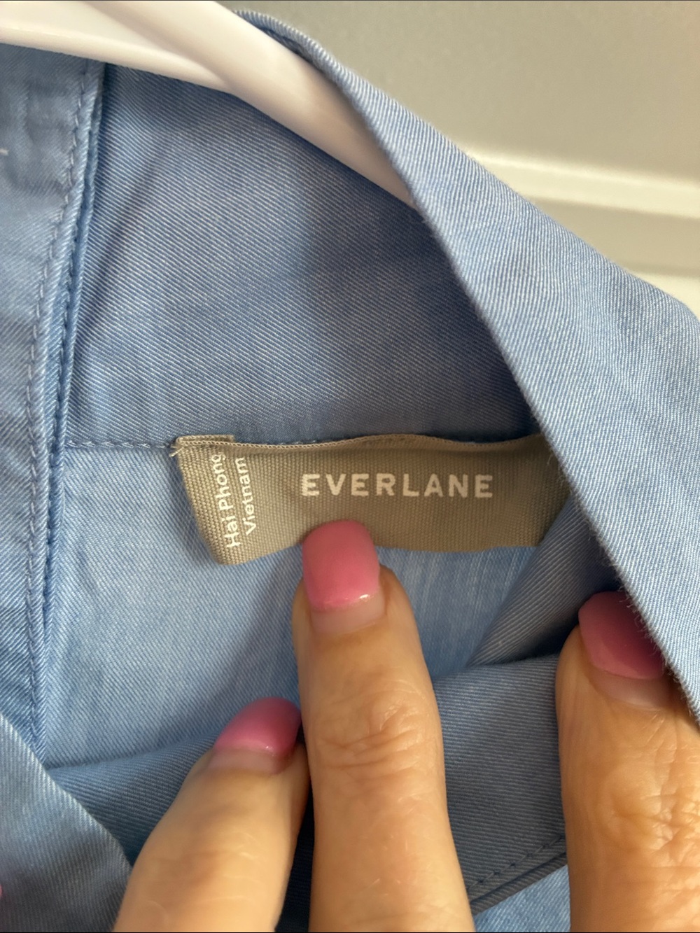 EVERLANE The Wing Shoulder LS Cotton Euro Summer Mock Neck Top Size 4 - Picture 2 of 10